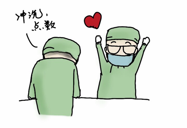 这才是医护人员的最美瞬间