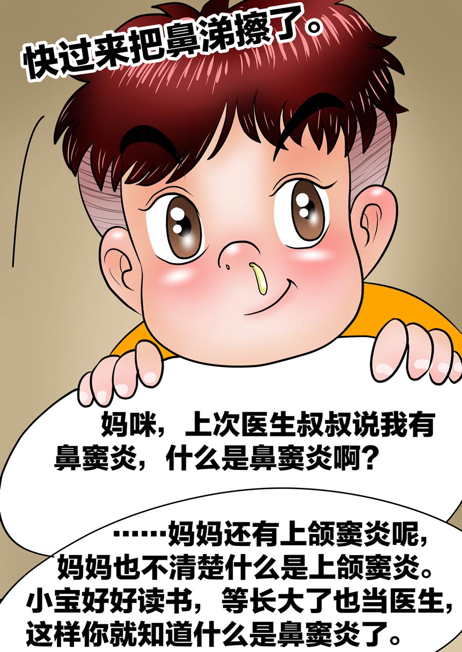 第一节 系列漫画 梦幻鼻星舰 之认识鼻子 Nose